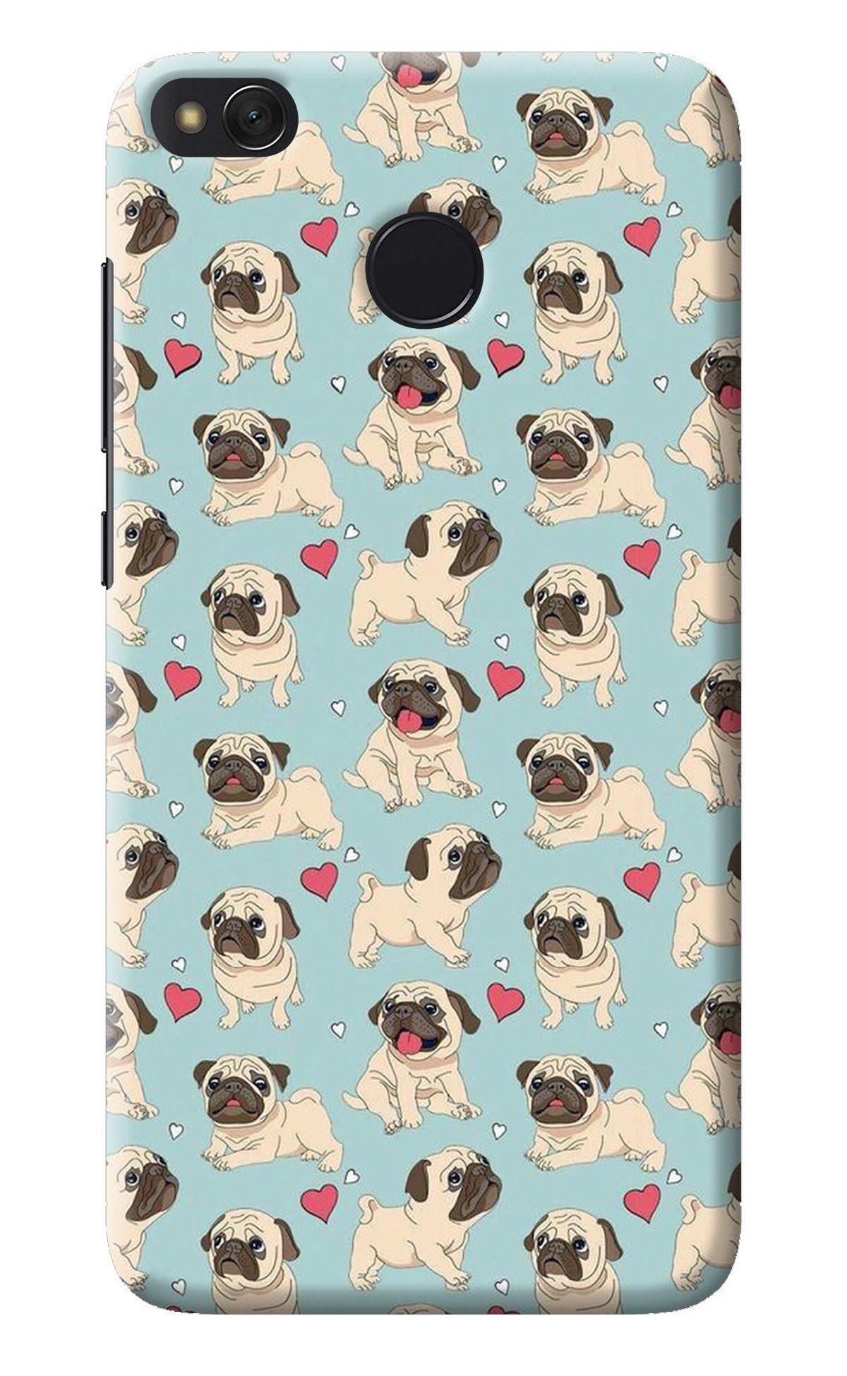 Pug Dog Redmi 4 Back Cover