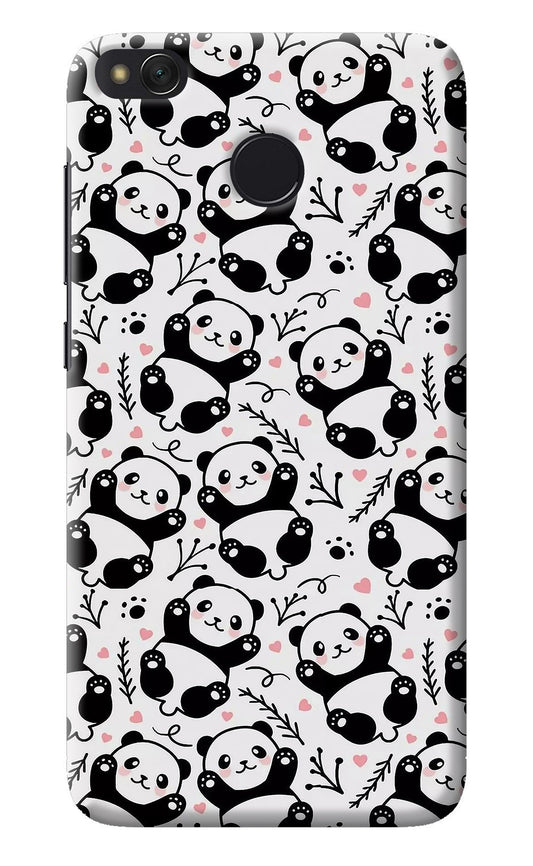 Cute Panda Redmi 4 Back Cover