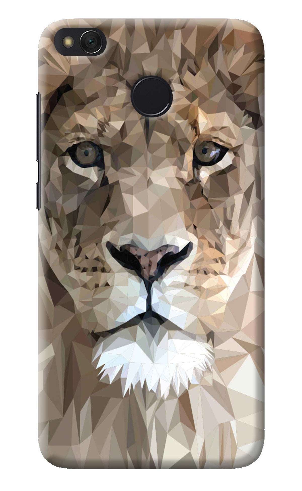 Lion Art Redmi 4 Back Cover