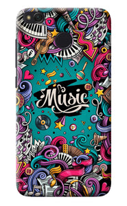 Music Graffiti Redmi 4 Back Cover
