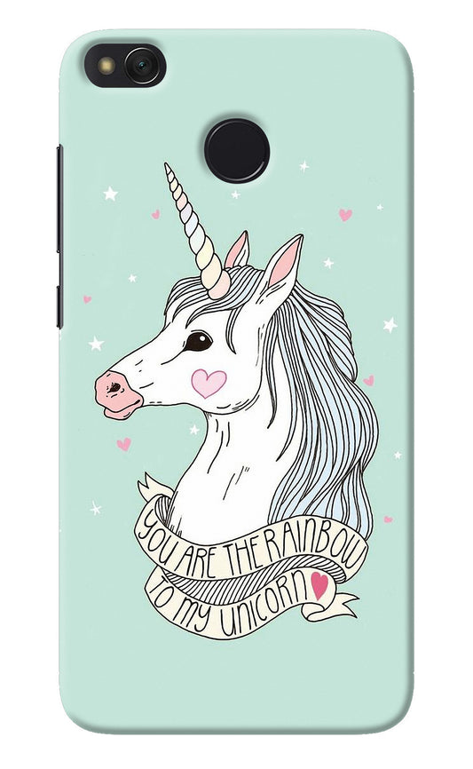 Unicorn Wallpaper Redmi 4 Back Cover