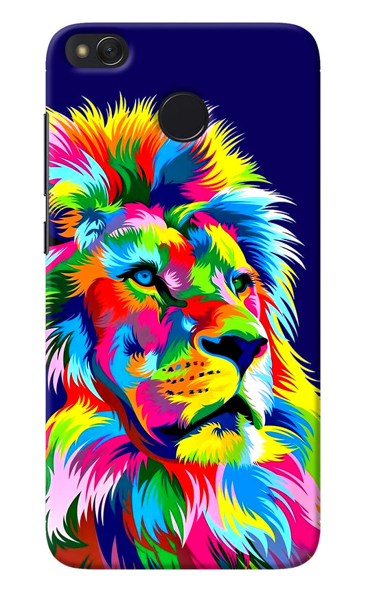 Vector Art Lion Redmi 4 Back Cover