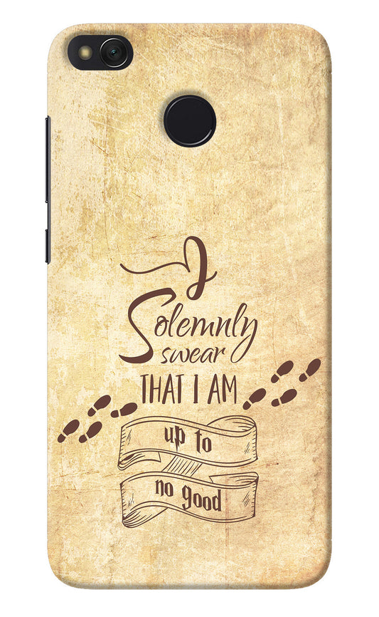 I Solemnly swear that i up to no good Redmi 4 Back Cover