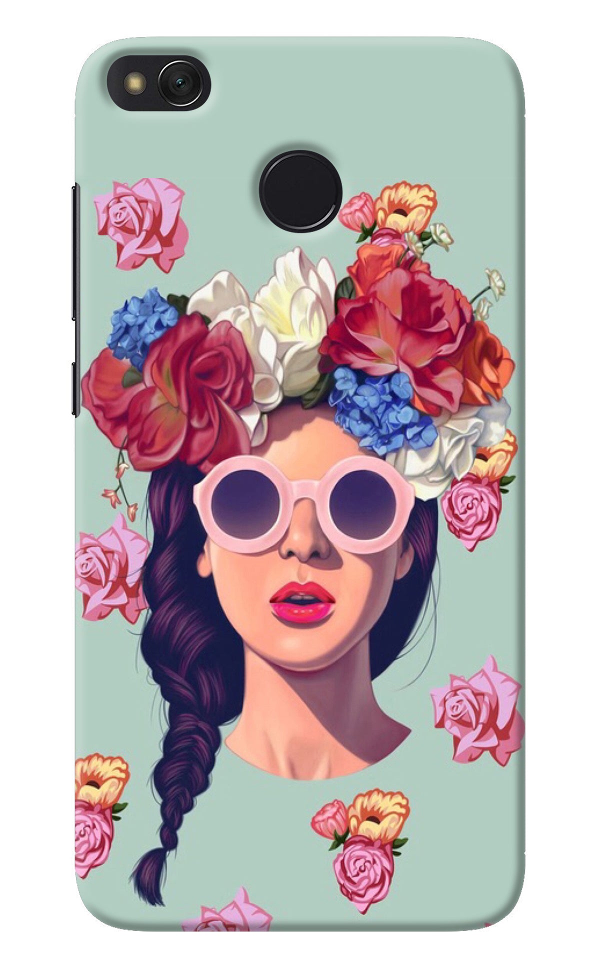 Pretty Girl Redmi 4 Back Cover