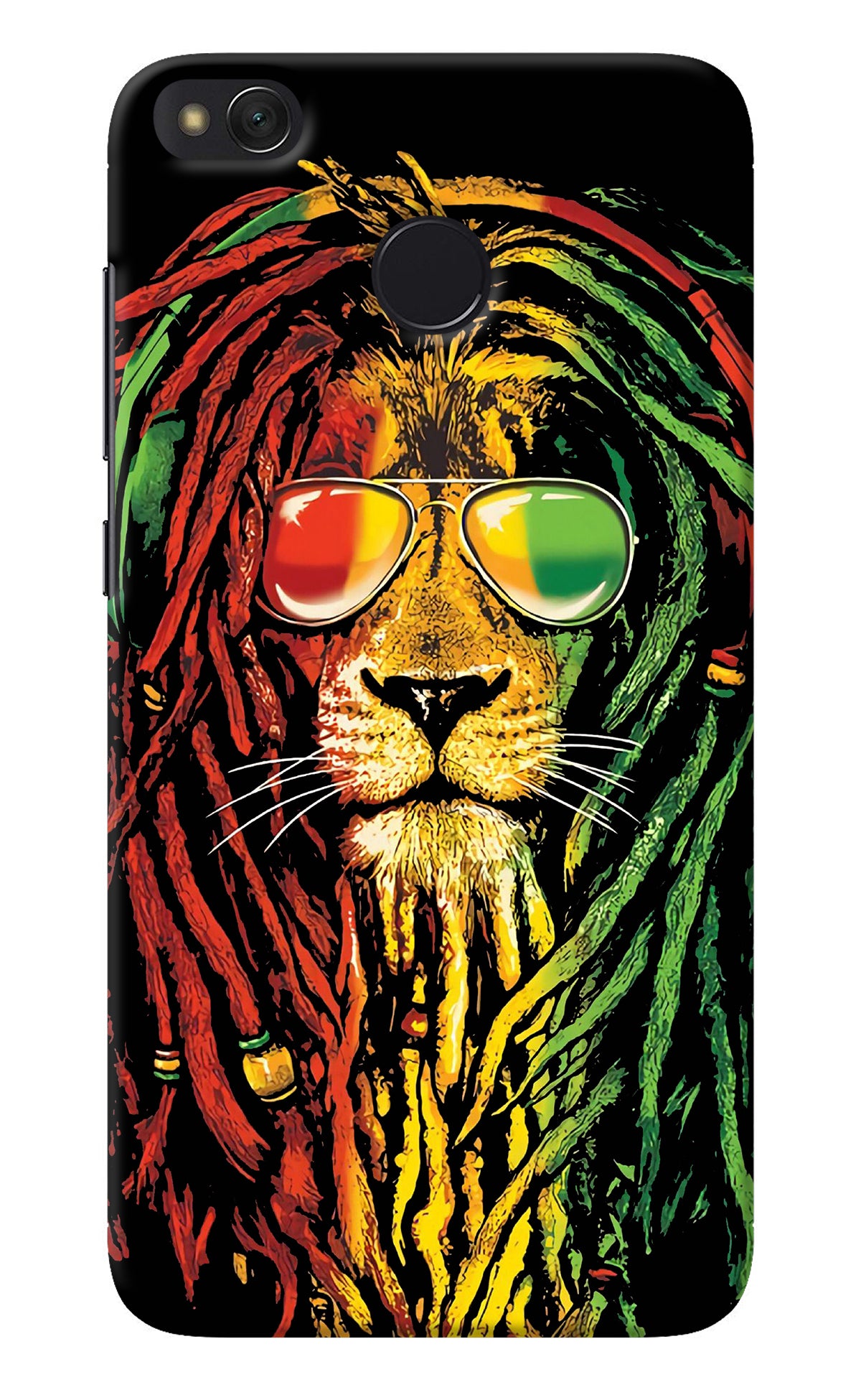 Rasta Lion Redmi 4 Back Cover