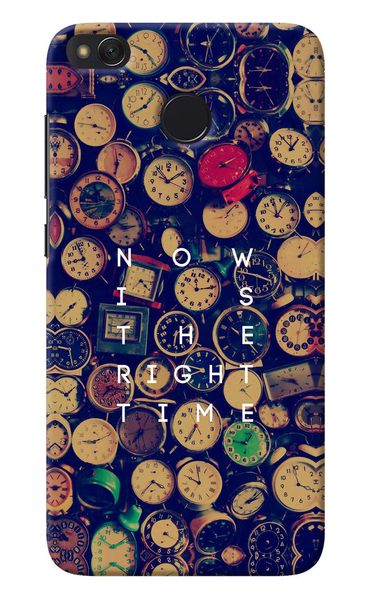 Now is the Right Time Quote Redmi 4 Back Cover