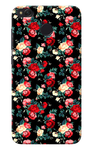 Rose Pattern Redmi 4 Back Cover