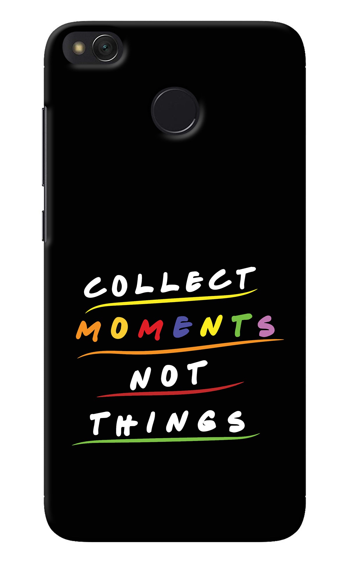 Collect Moments Not Things Redmi 4 Back Cover