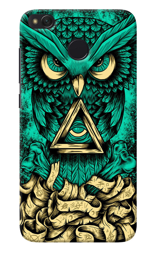 Green Owl Redmi 4 Back Cover