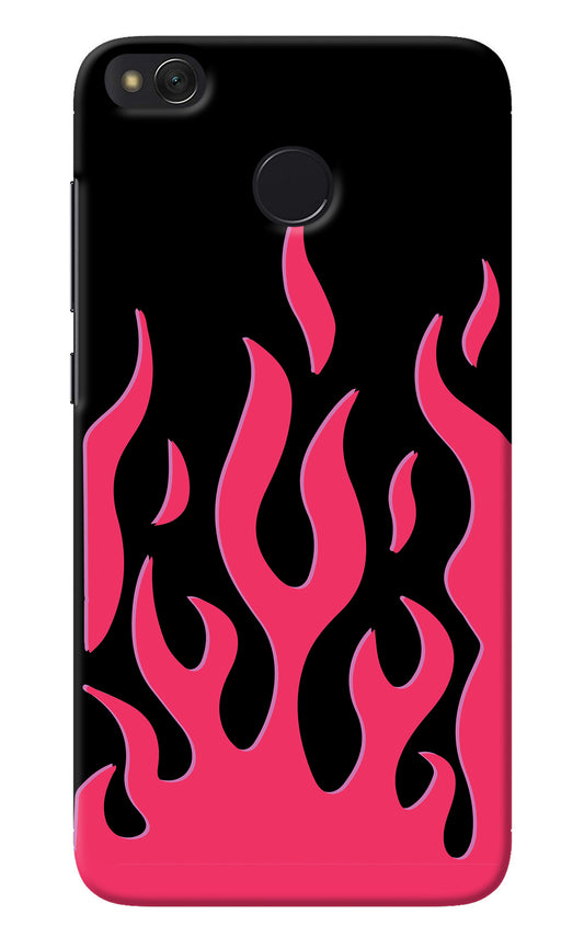 Fire Flames Redmi 4 Back Cover