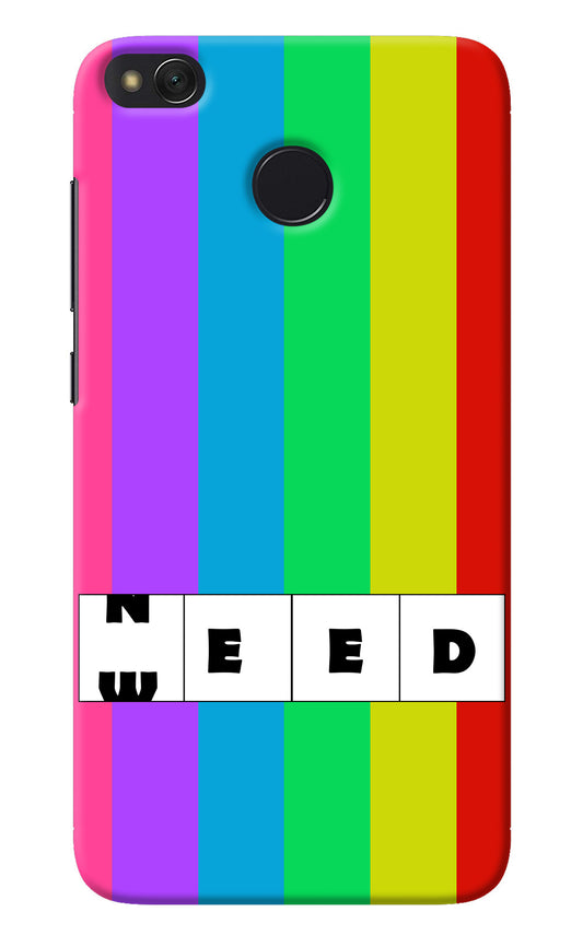 Need Weed Redmi 4 Back Cover