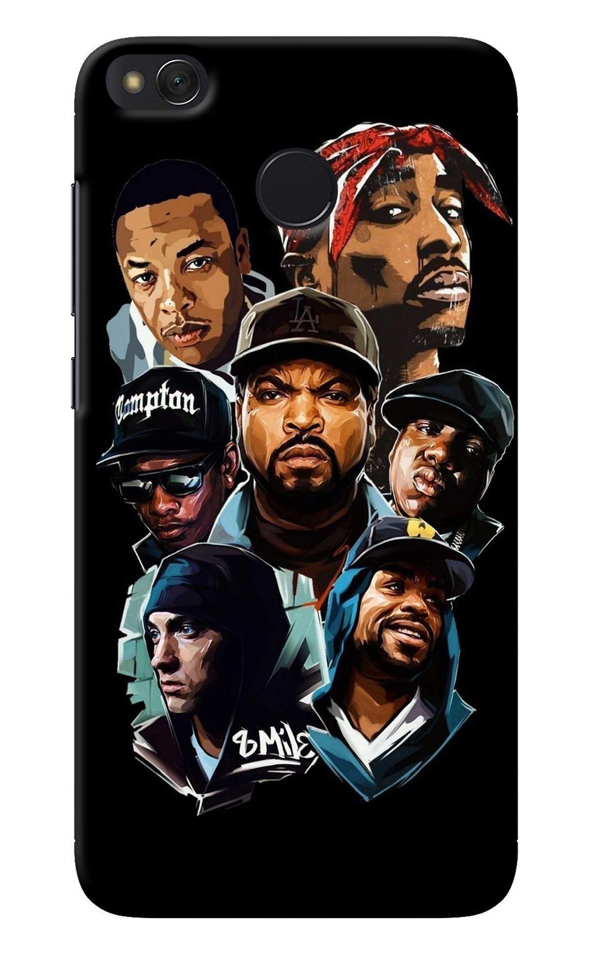 Rappers Redmi 4 Back Cover