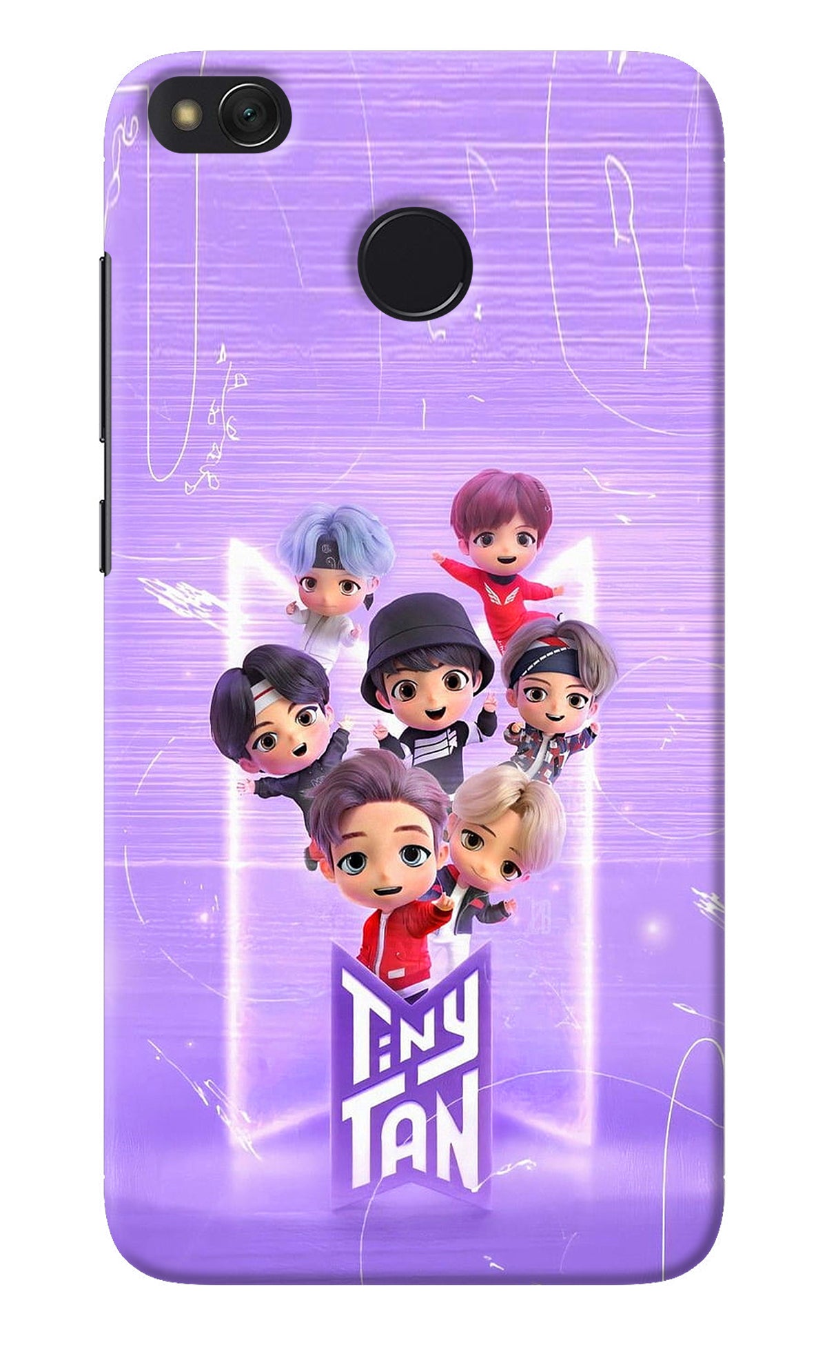 BTS Tiny Tan Redmi 4 Back Cover