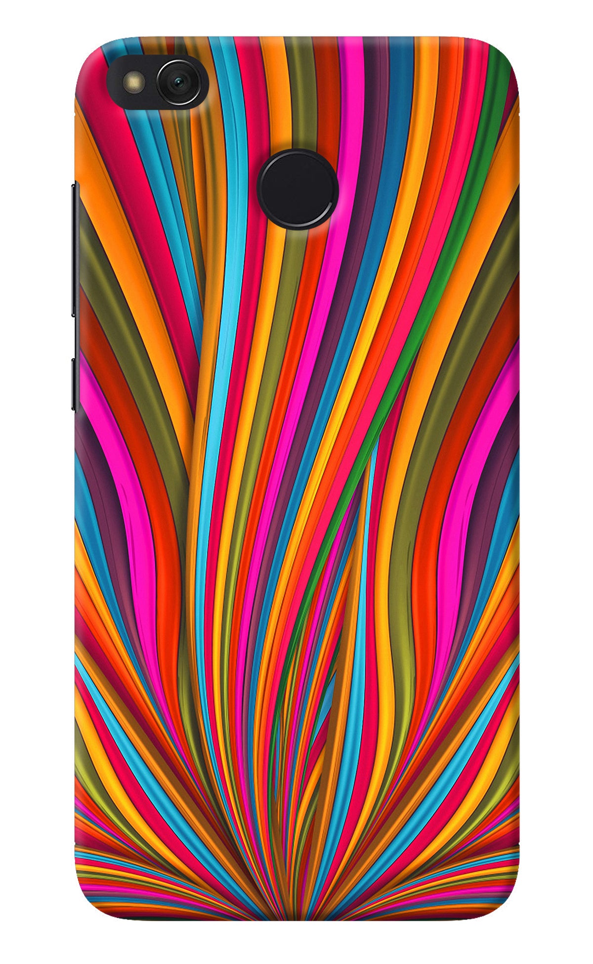 Trippy Wavy Redmi 4 Back Cover