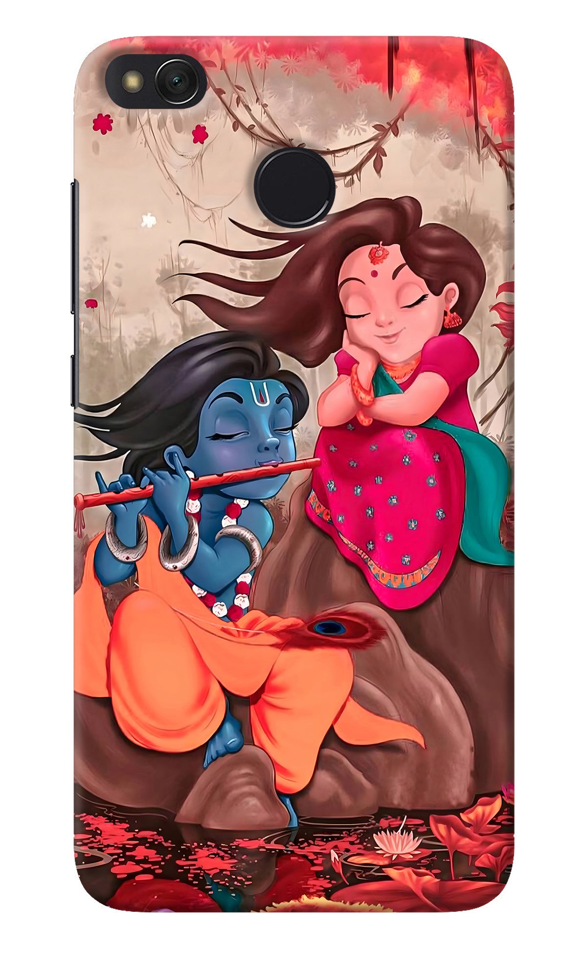 Radhe Krishna Redmi 4 Back Cover