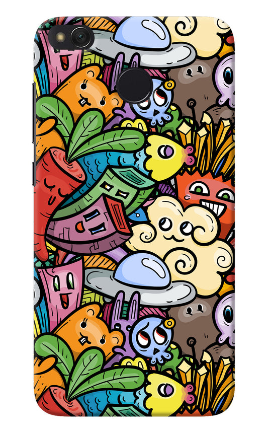 Veggie Doodle Redmi 4 Back Cover