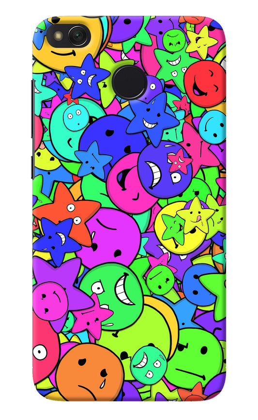 Fun Doodle Redmi 4 Back Cover