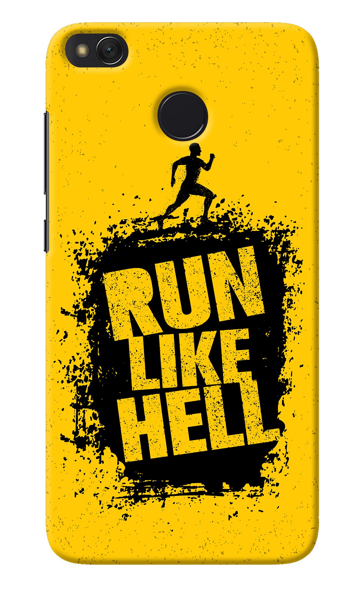 Run Like Hell Redmi 4 Back Cover