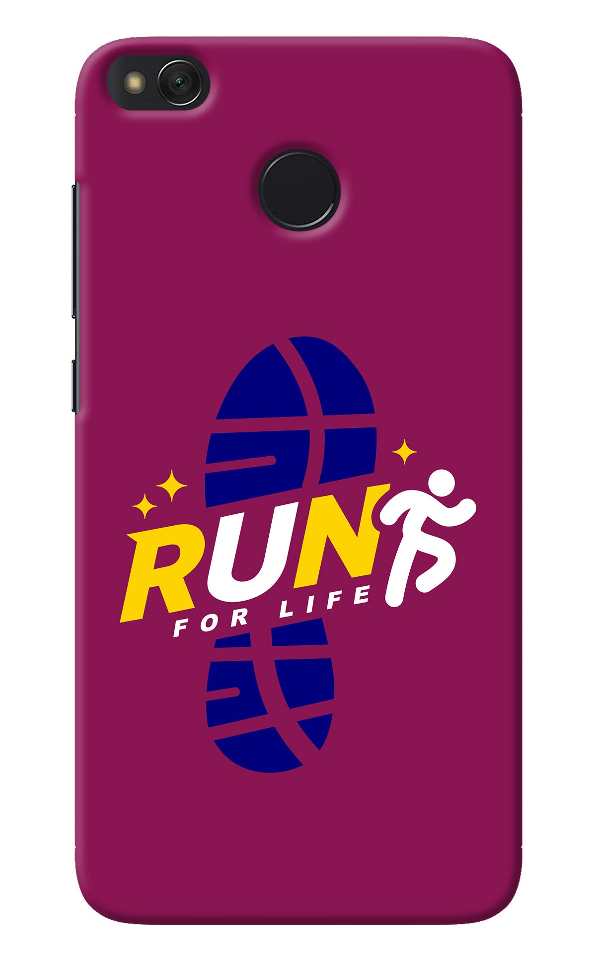 Run for Life Redmi 4 Back Cover