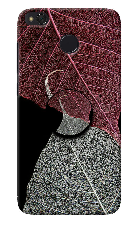 Leaf Pattern Redmi 4 Pop Case