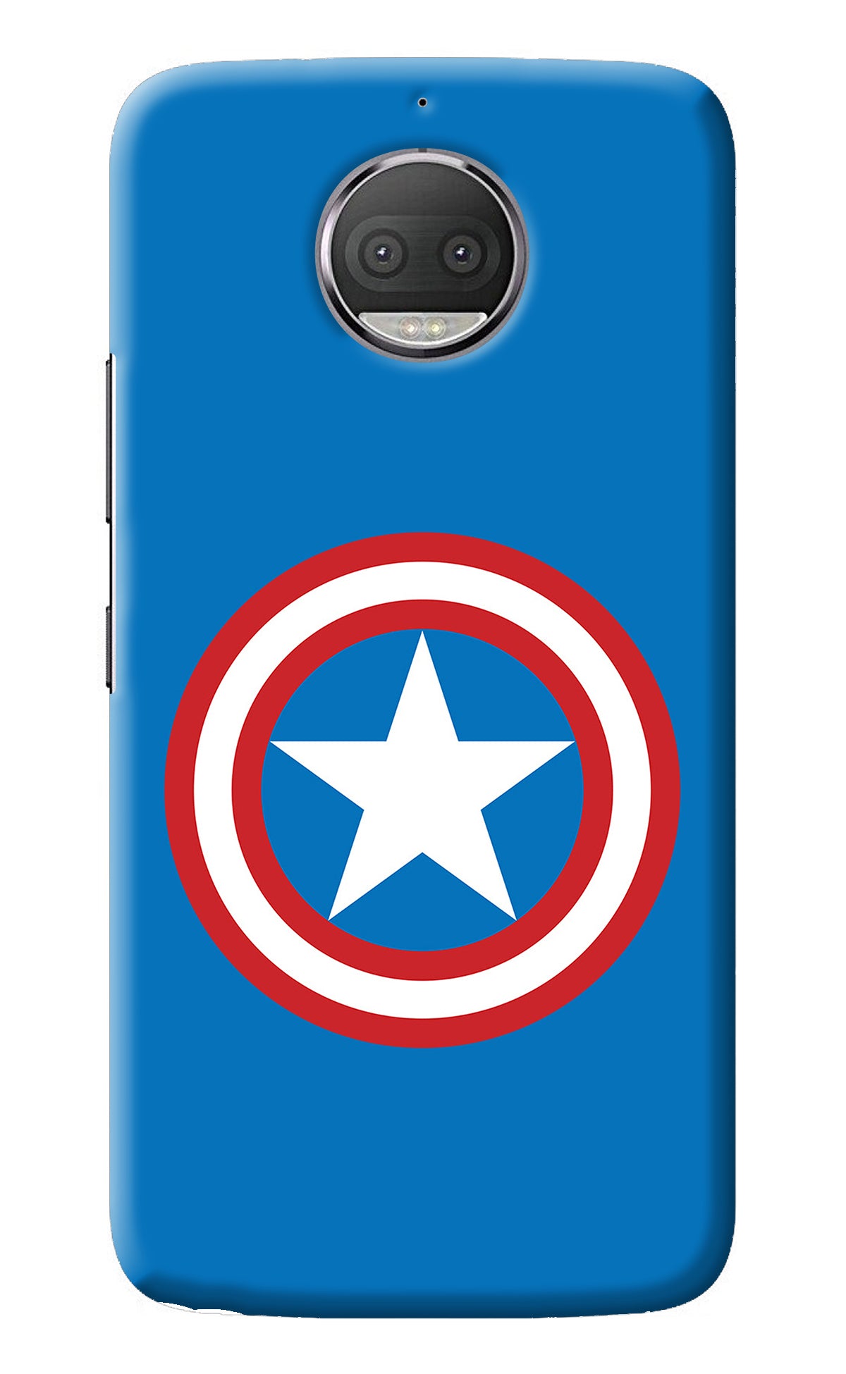Captain America Logo Moto G5S plus Back Cover