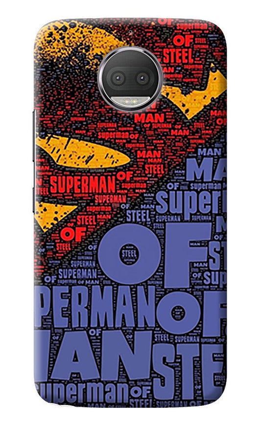 Superman Moto G5S plus Back Cover