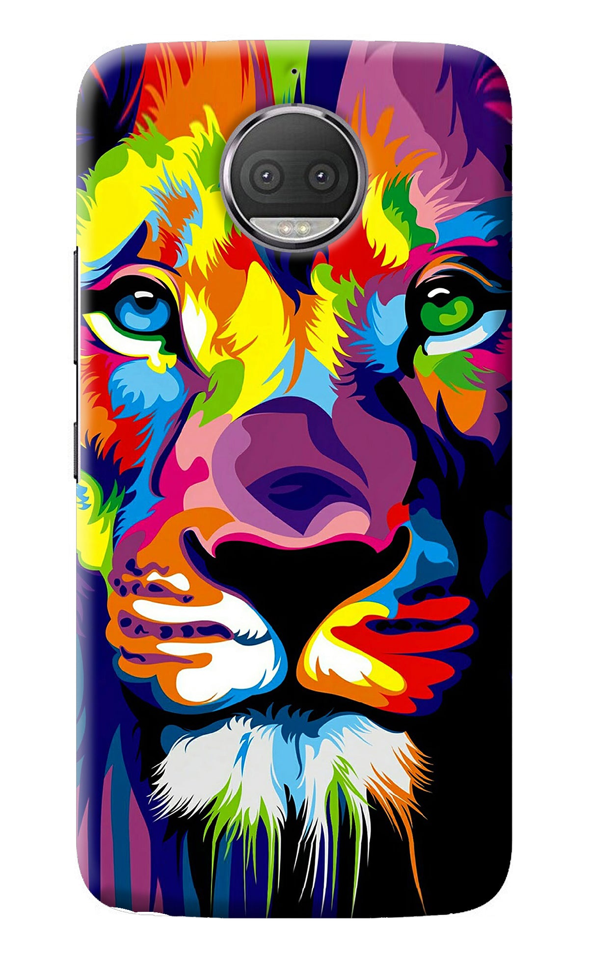 Lion Moto G5S plus Back Cover