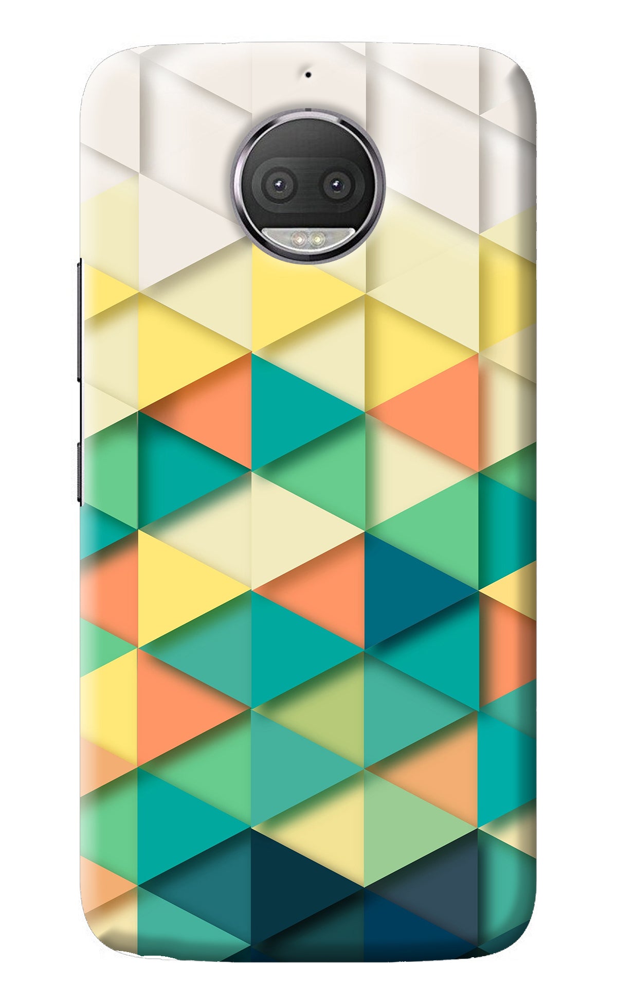 Abstract Moto G5S plus Back Cover