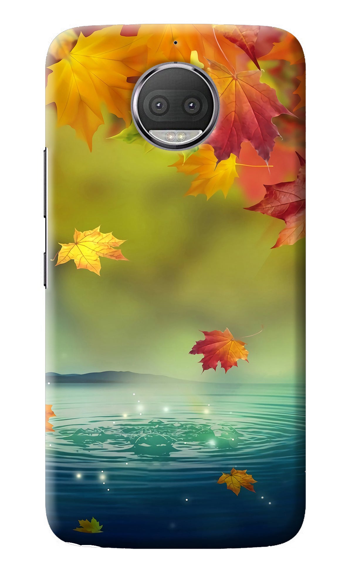 Flowers Moto G5S plus Back Cover