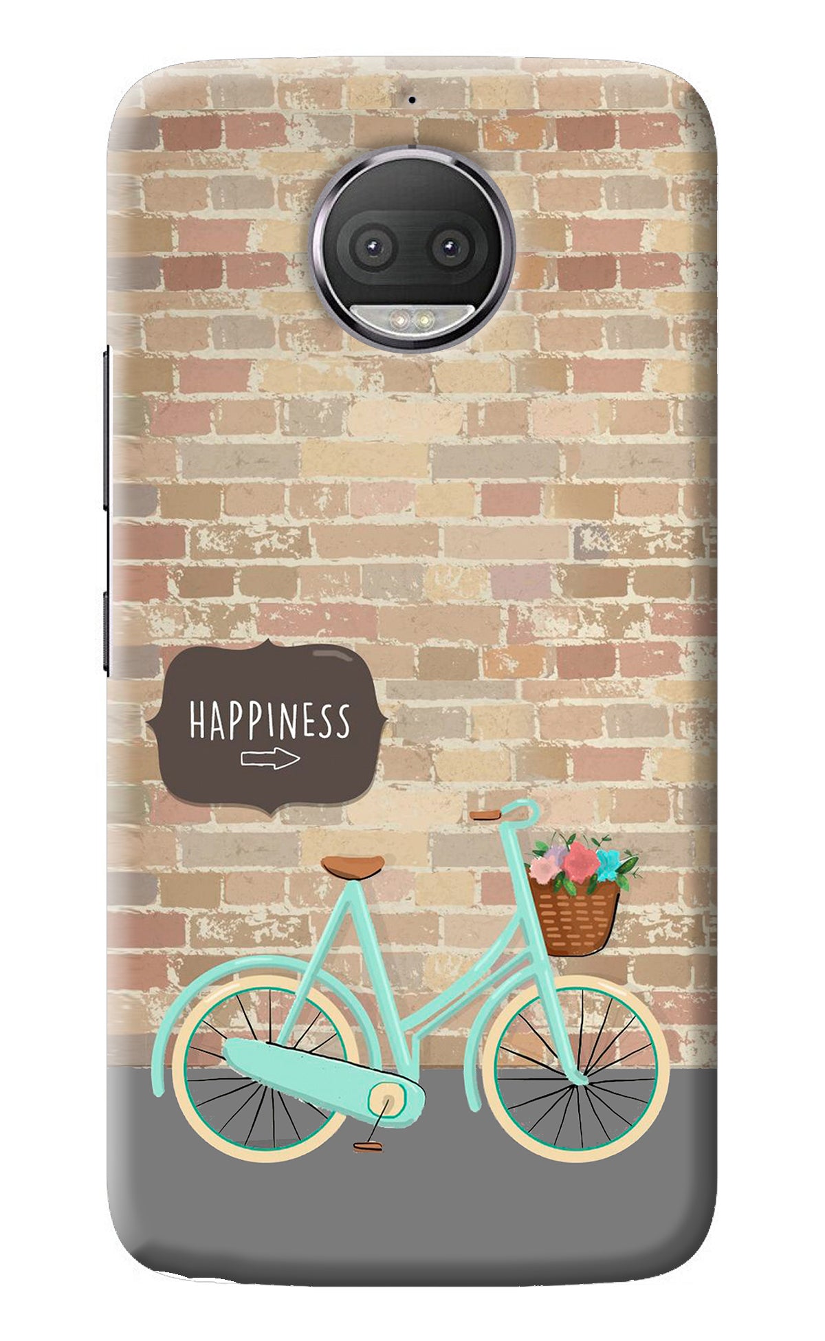 Happiness Artwork Moto G5S plus Back Cover