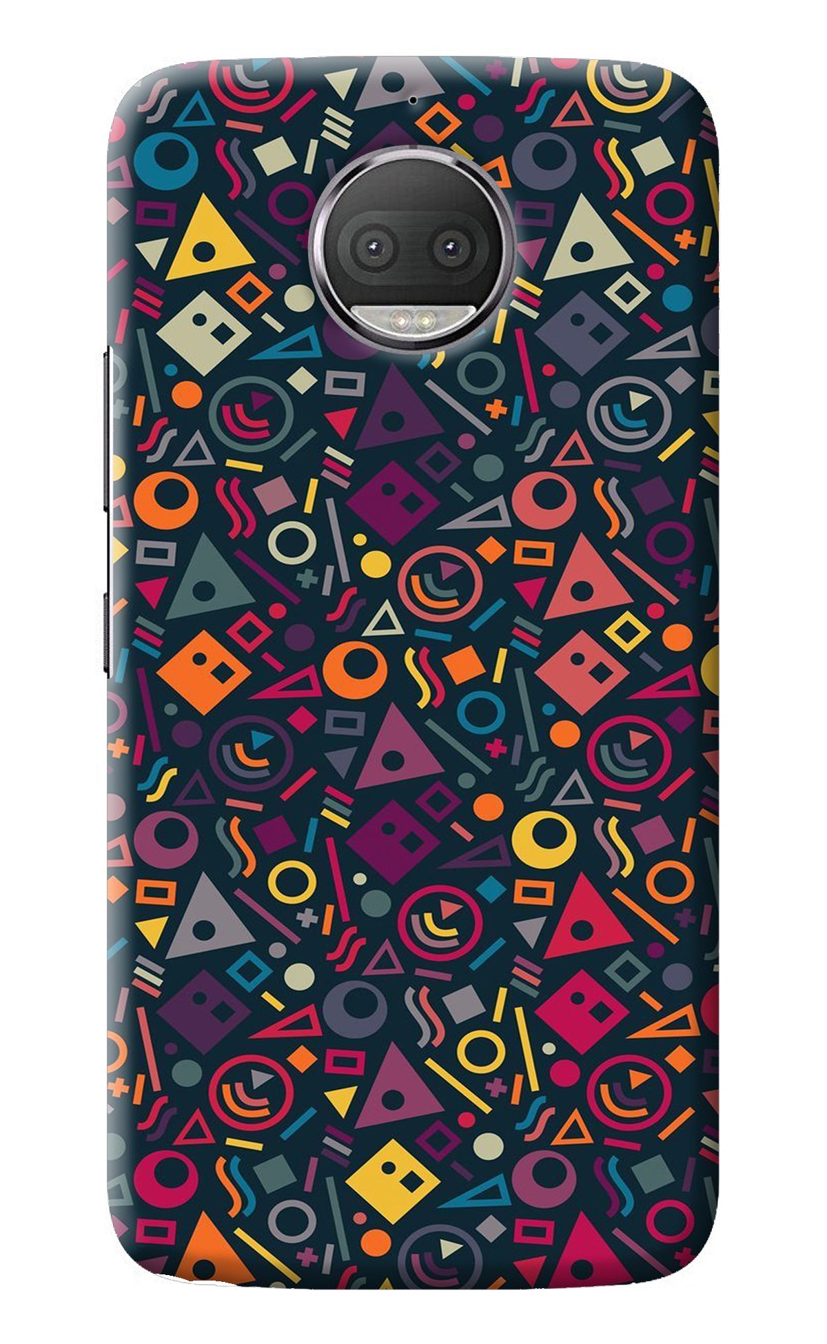 Geometric Abstract Moto G5S plus Back Cover