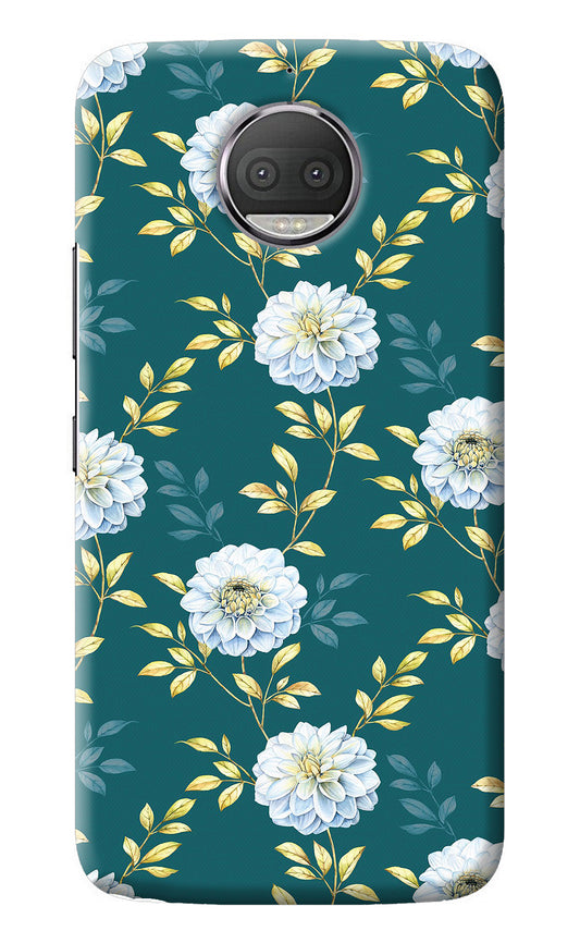 Flowers Moto G5S plus Back Cover