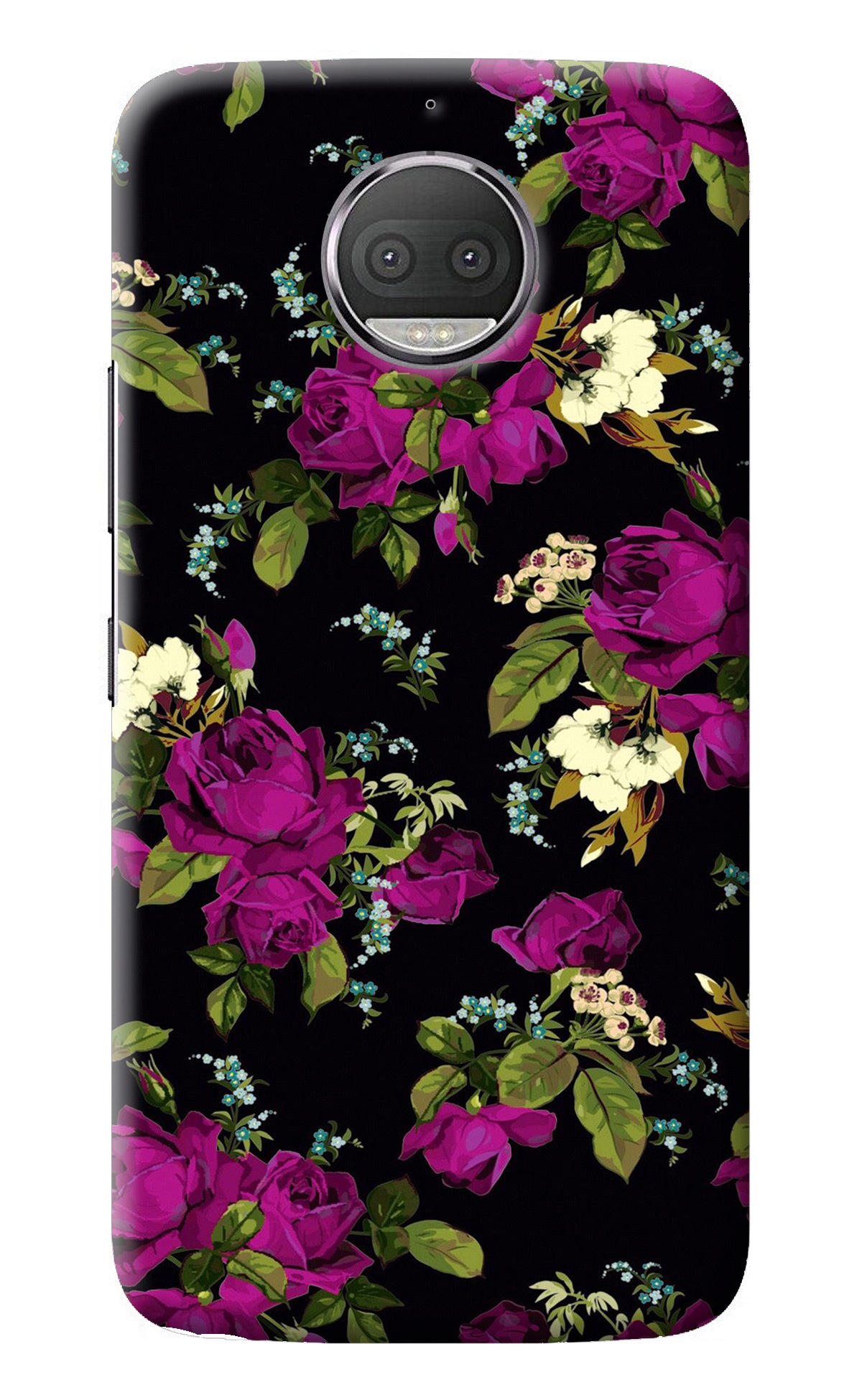 Flowers Moto G5S plus Back Cover