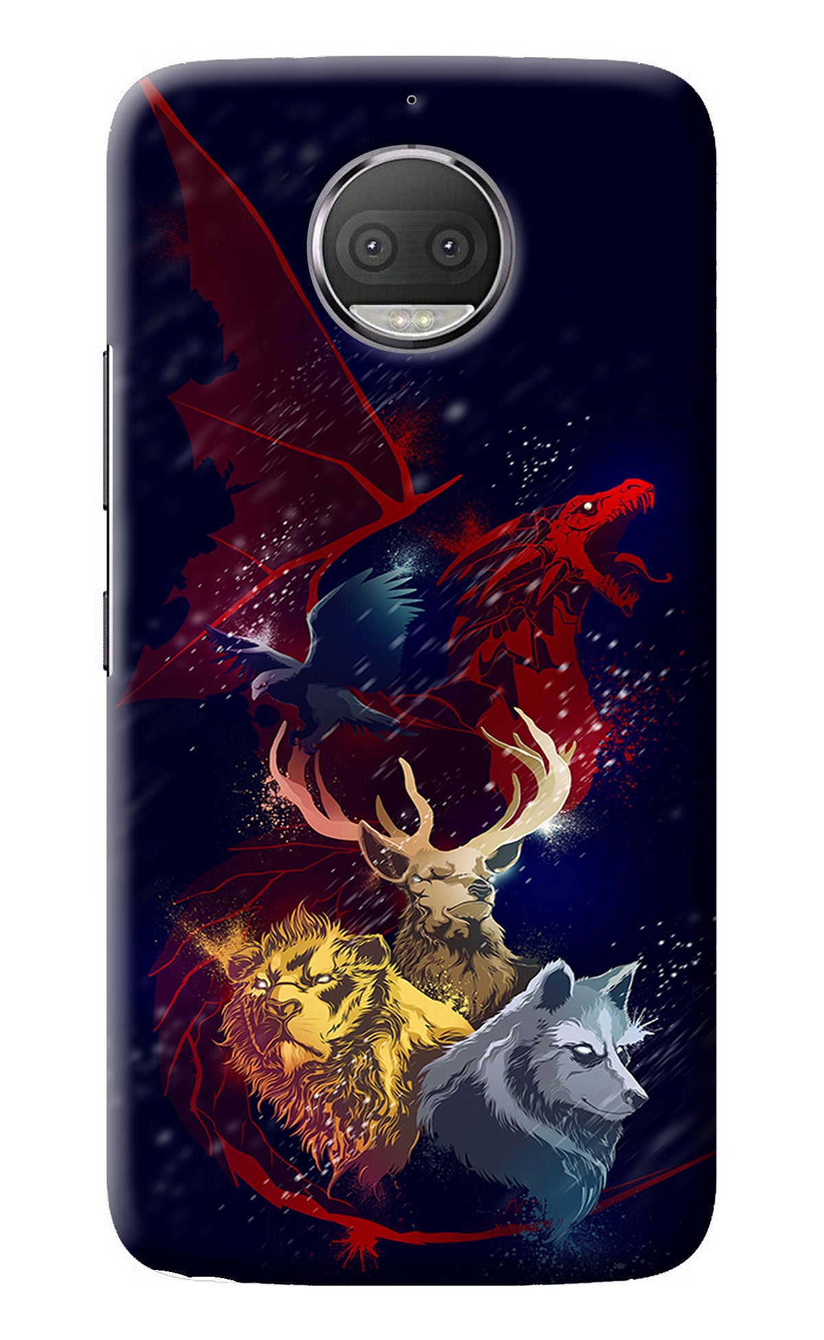 Game Of Thrones Moto G5S plus Back Cover