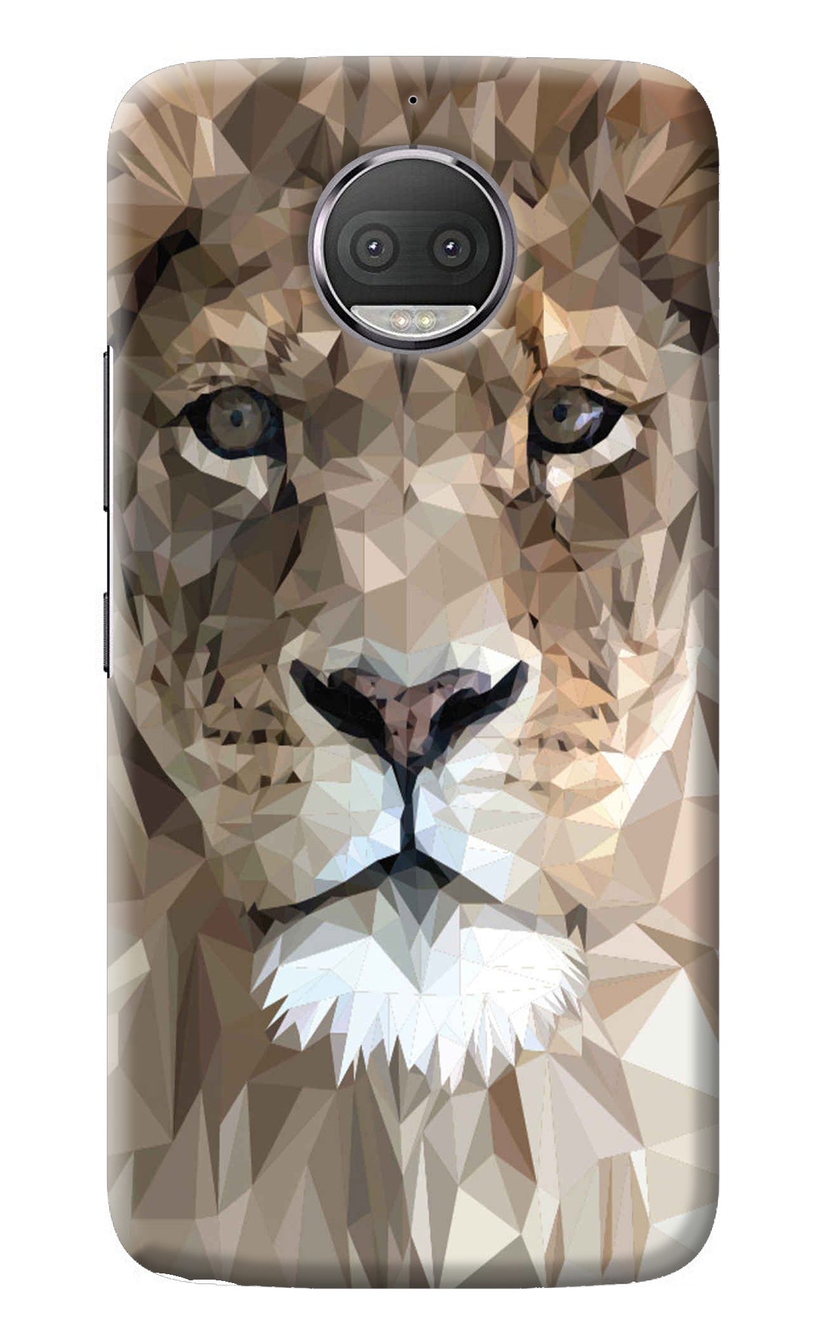 Lion Art Moto G5S plus Back Cover