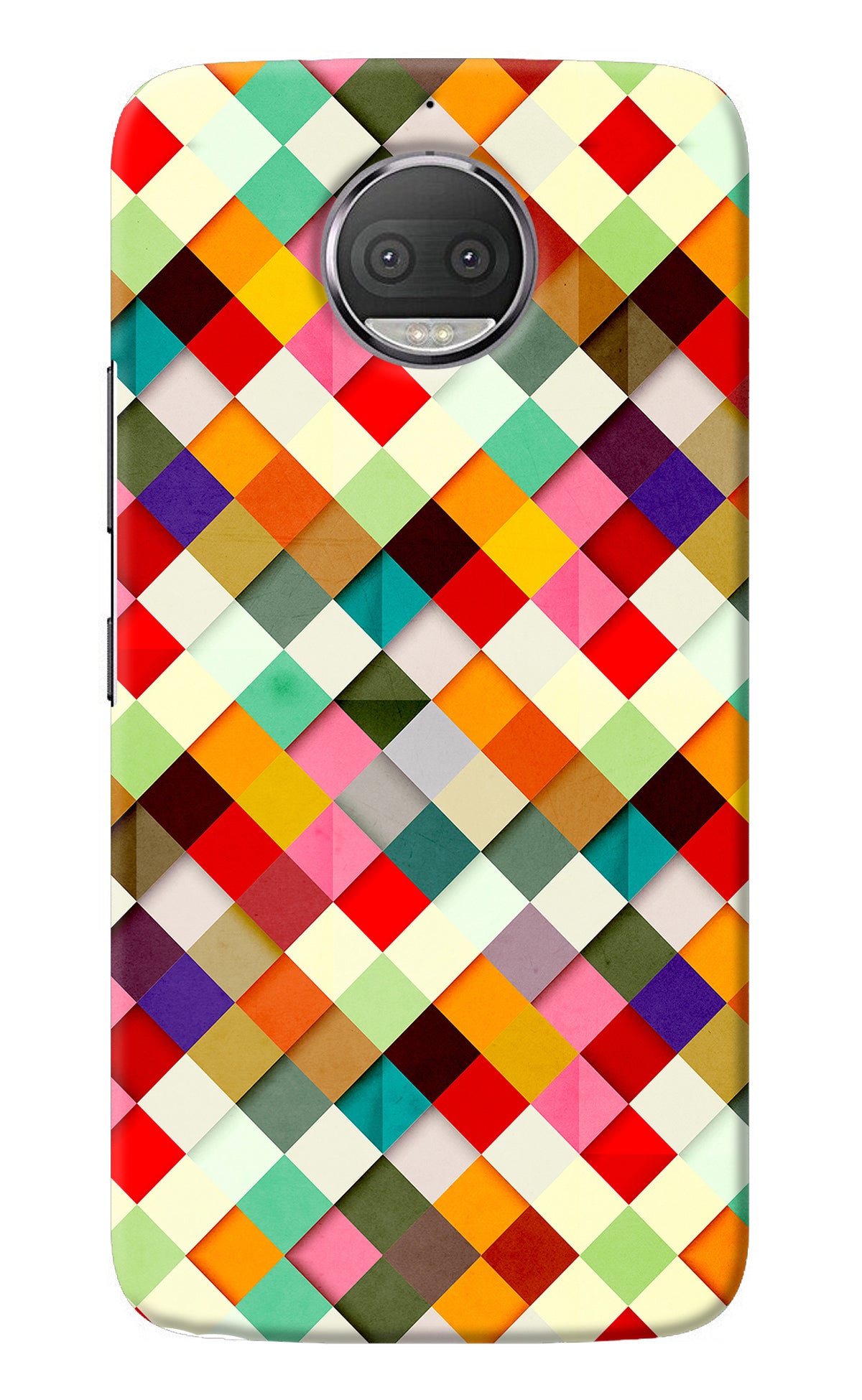 Geometric Abstract Colorful Moto G5S plus Back Cover