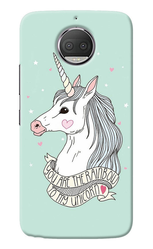 Unicorn Wallpaper Moto G5S plus Back Cover