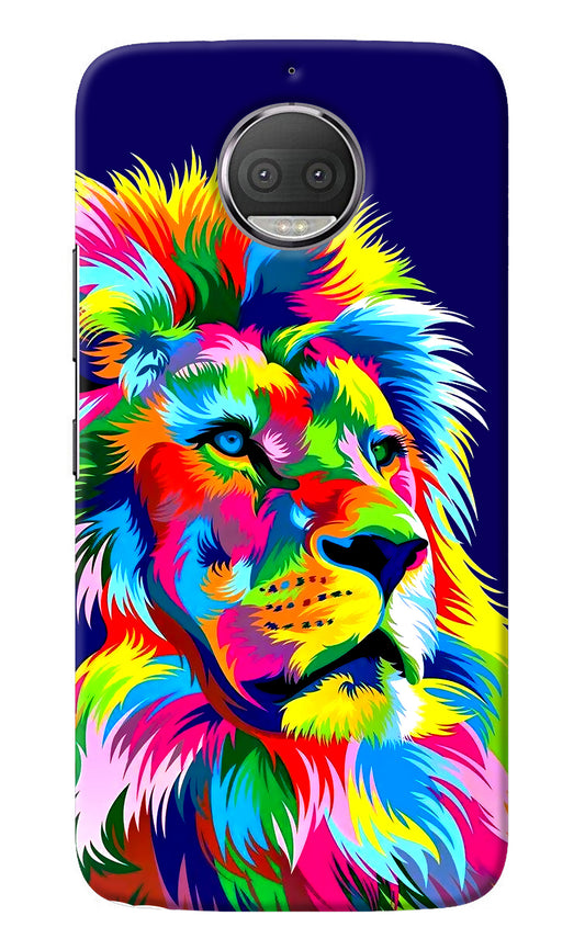 Vector Art Lion Moto G5S plus Back Cover