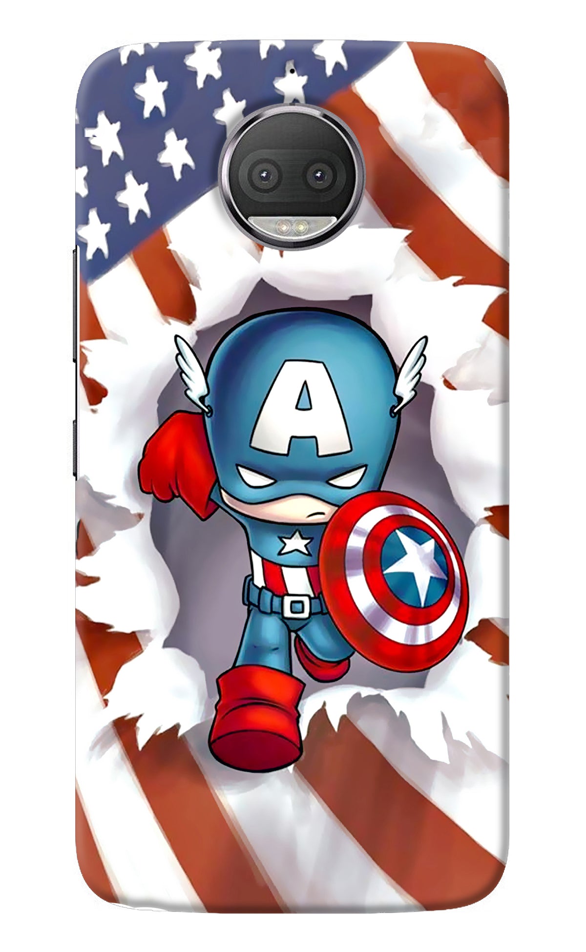 Captain America Moto G5S plus Back Cover