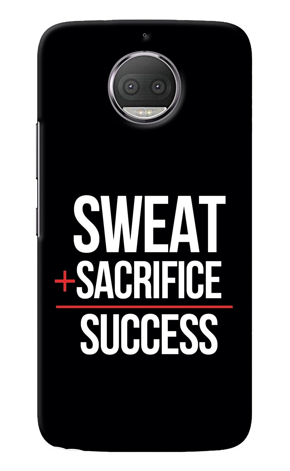 Sweat Sacrifice Success Moto G5S plus Back Cover