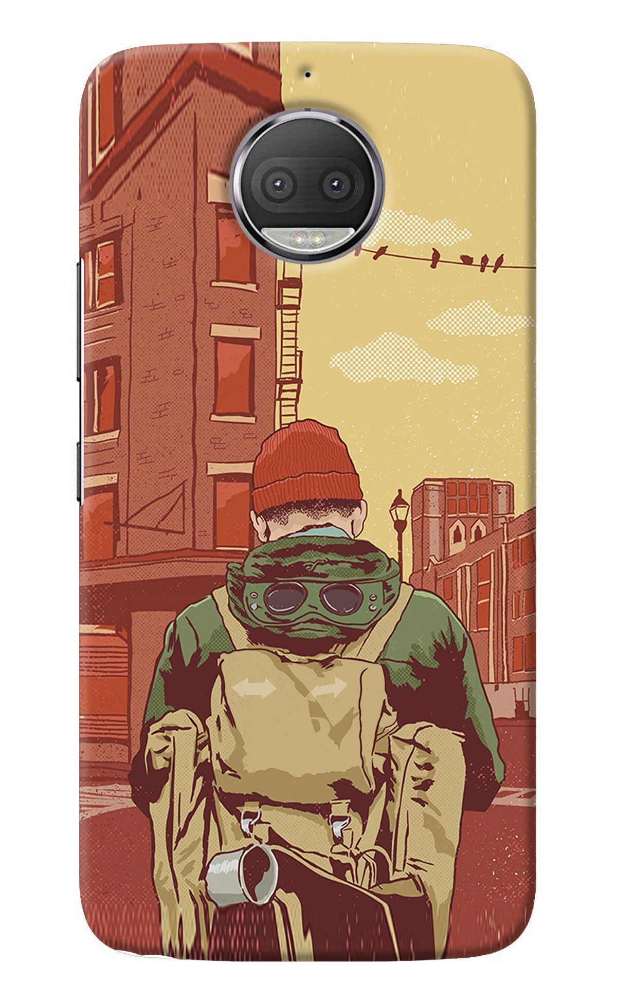 Adventurous Moto G5S plus Back Cover