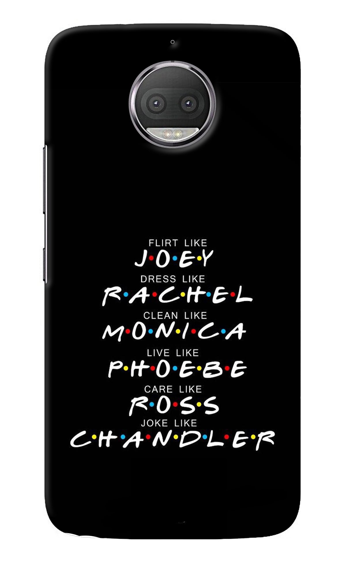 FRIENDS Character Moto G5S plus Back Cover