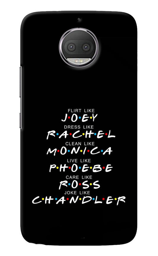 FRIENDS Character Moto G5S plus Back Cover