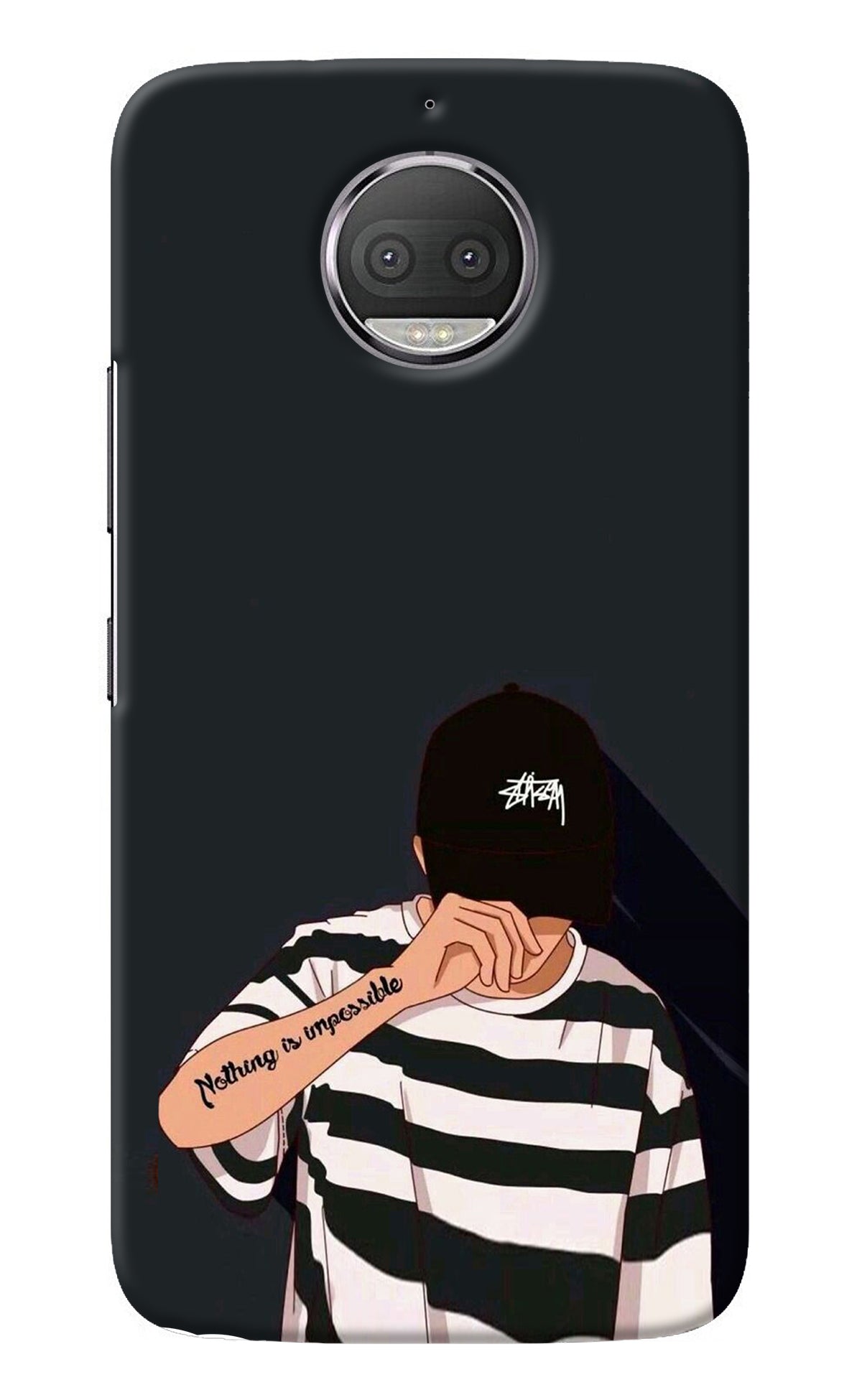 Aesthetic Boy Moto G5S plus Back Cover