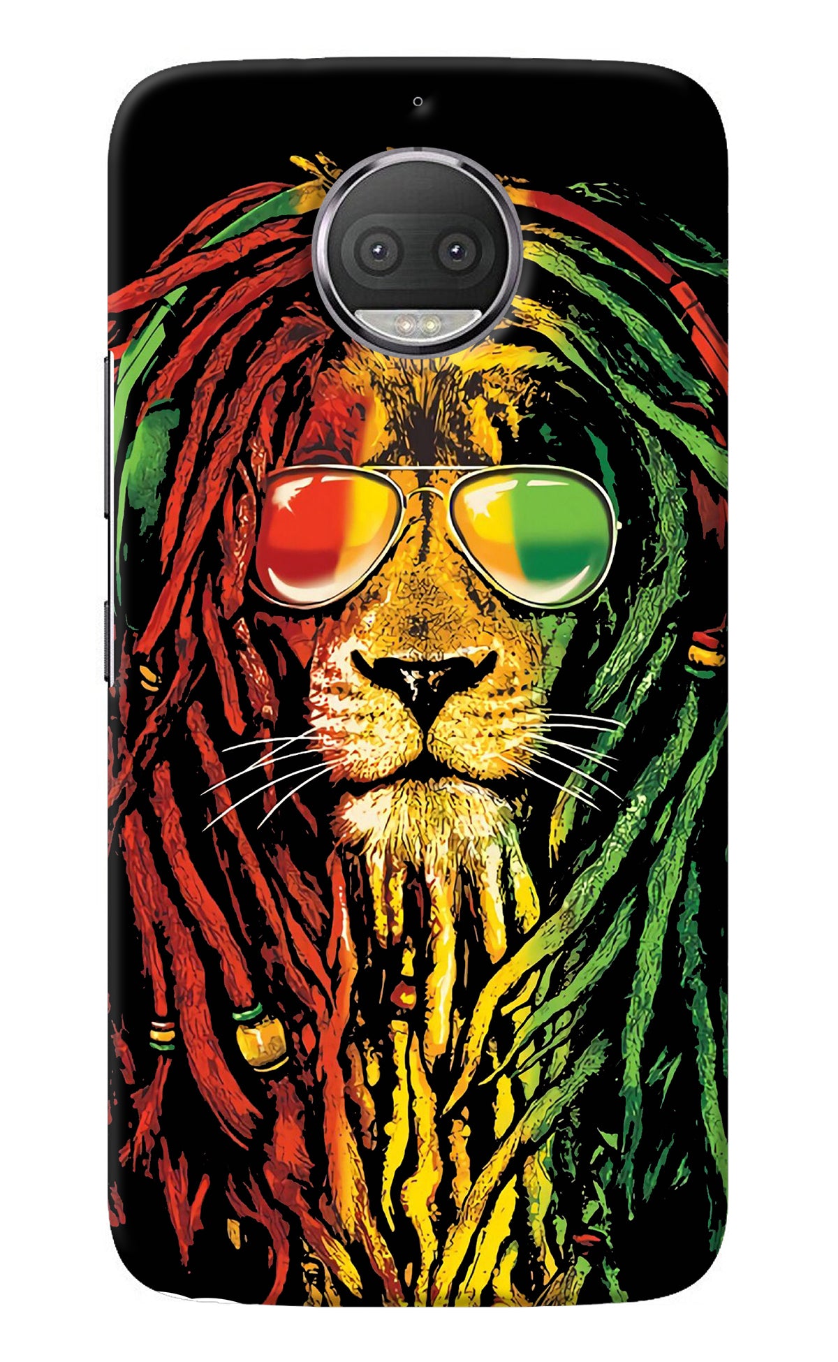 Rasta Lion Moto G5S plus Back Cover