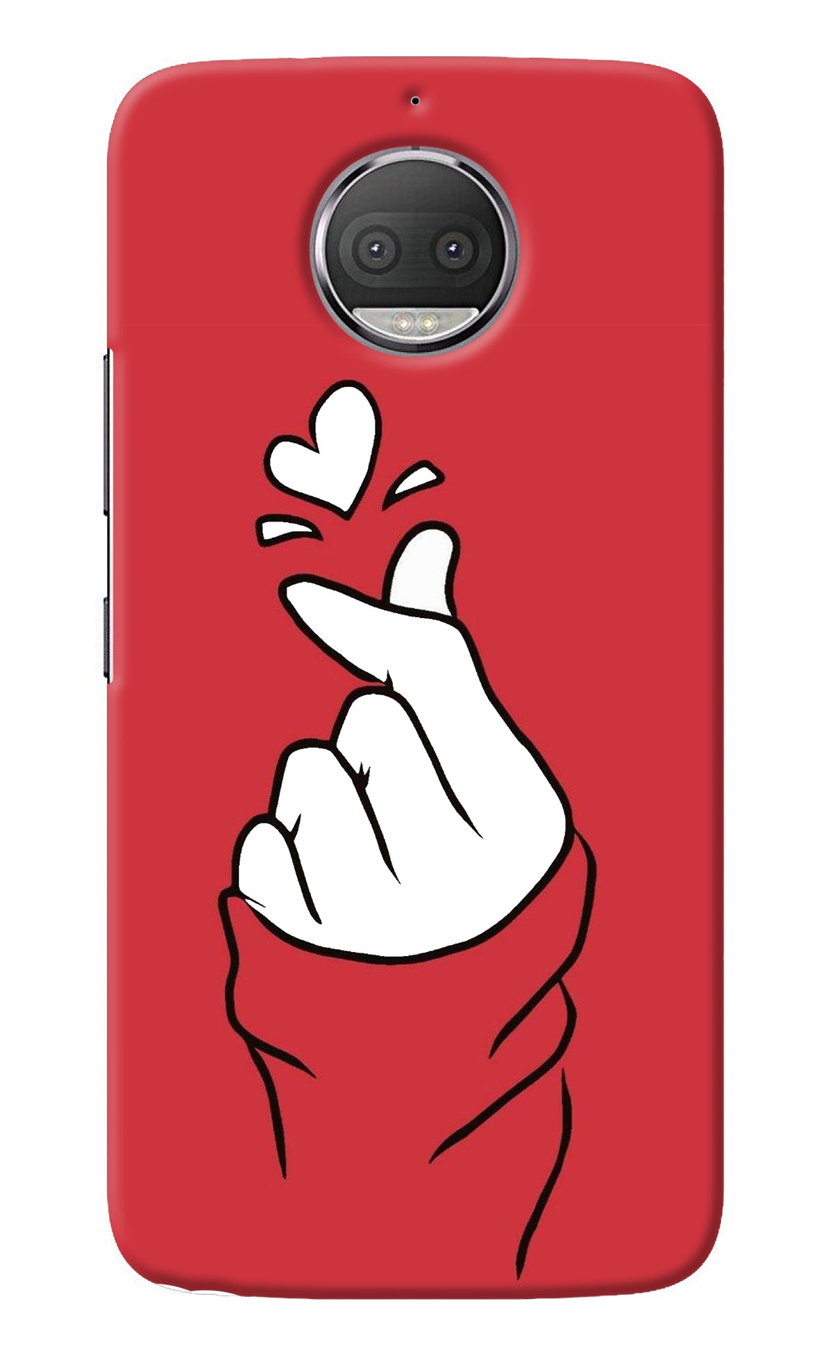 Korean Love Sign Moto G5S plus Back Cover