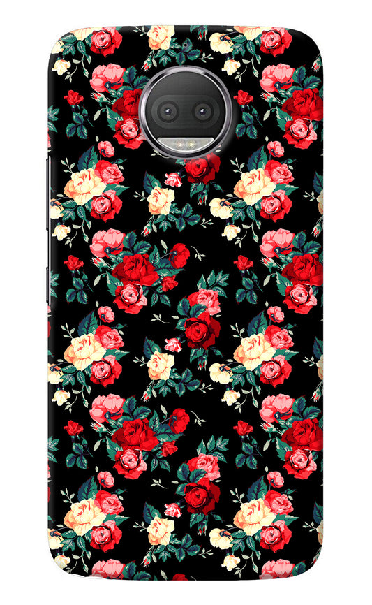 Rose Pattern Moto G5S plus Back Cover