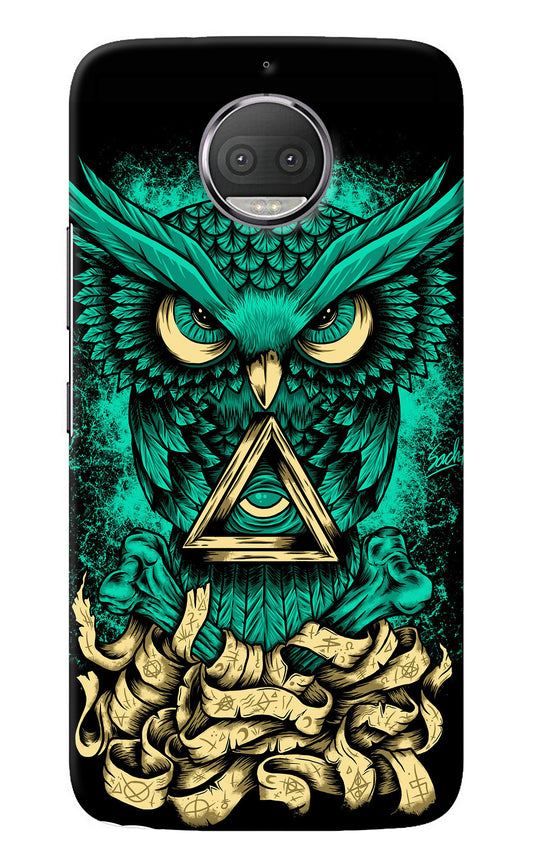 Green Owl Moto G5S plus Back Cover