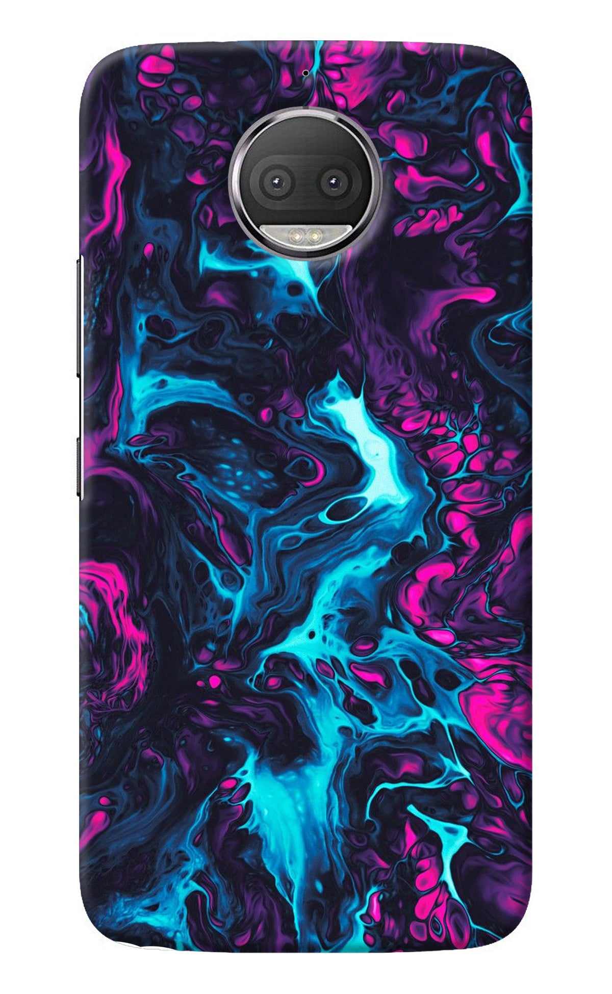 Abstract Moto G5S plus Back Cover