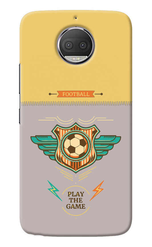 Football Moto G5S plus Back Cover